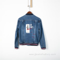 New Custom Blue Denim Jacket